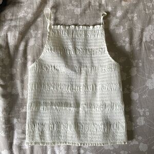 Forever 21 white crop top